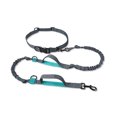 thumbnail image 1 of Reflective Hands Free Dog Leash Double Handles Adjustable Waistband for Running and Walking, 1 of 9