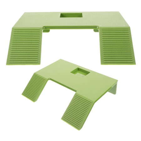 FUTUREORYY 2-Pack Floating Basking Platform for Aquatic Turtles ABS Turtle Dock for Aquarium and Use