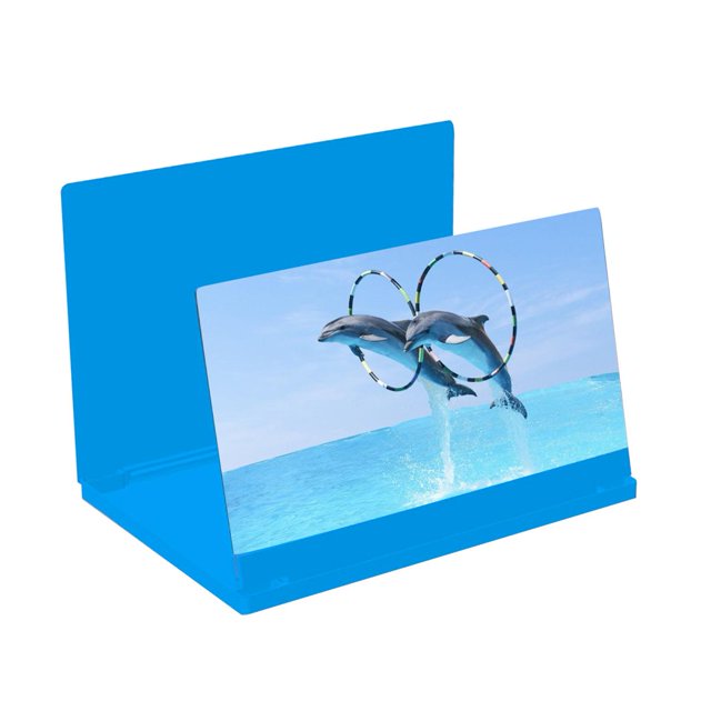 Folding Mobile Phone Screen Magnifier 12-inch High-Definition 3D Blue-Ray Eye Protection Portable Magnifying Glass