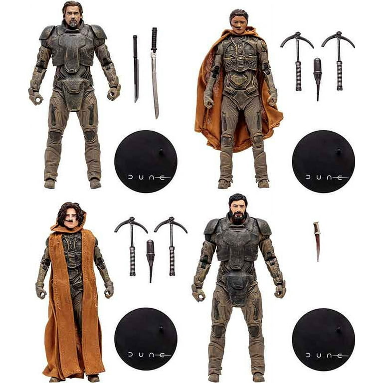 McFarlane Toys - Dune: Part Two Gurney Halleck Paul Atreides Chani