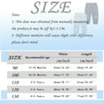 thumbnail image 3 of CUZIBR Toddler Boy Girl Soild Pants Overalls Casual Pants For Children Warm Fall Winter Clothes Leisure Dailywear For Child, 3 of 6