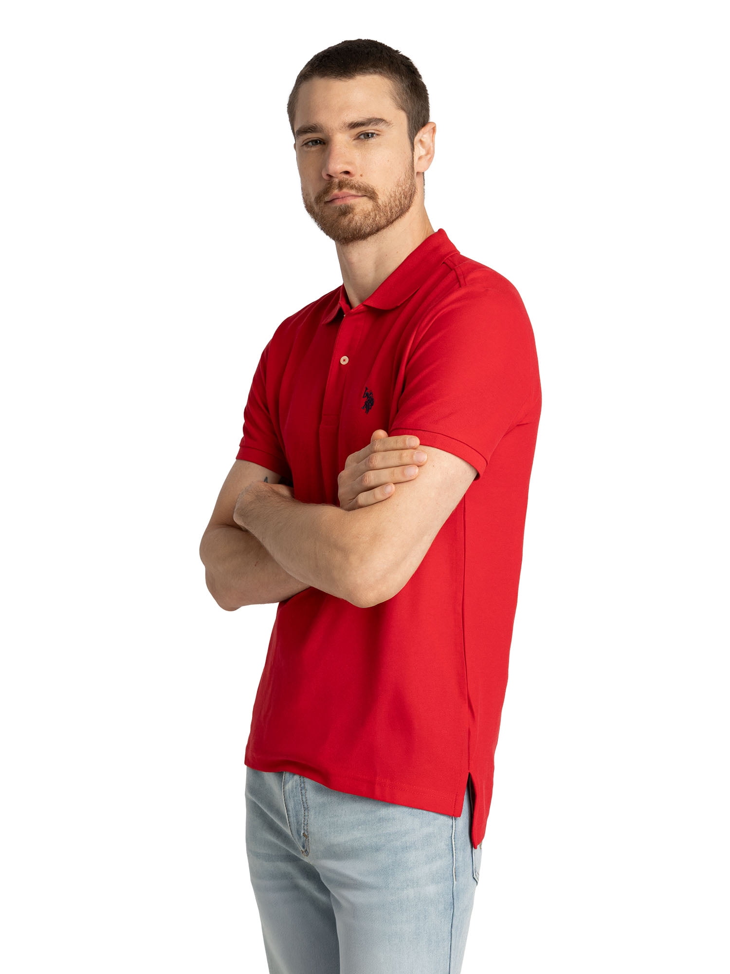 U.S. Polo Assn. Men's Slim Fit Pique Polo Shirt