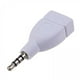 thumbnail image 1 of Conector De Audio AUX Macho De 2x3,5 Mm A USB 2.0 Accesorios De Cable Adaptador Hembra Hugo  Cable adaptador de audio auxiliar, 1 of 10