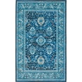 thumbnail image 3 of Mohawk Home Prismatic Marshall Denim Traditional Floral Precision Printed Area Rug, 8'x10', Blue, 3 of 8