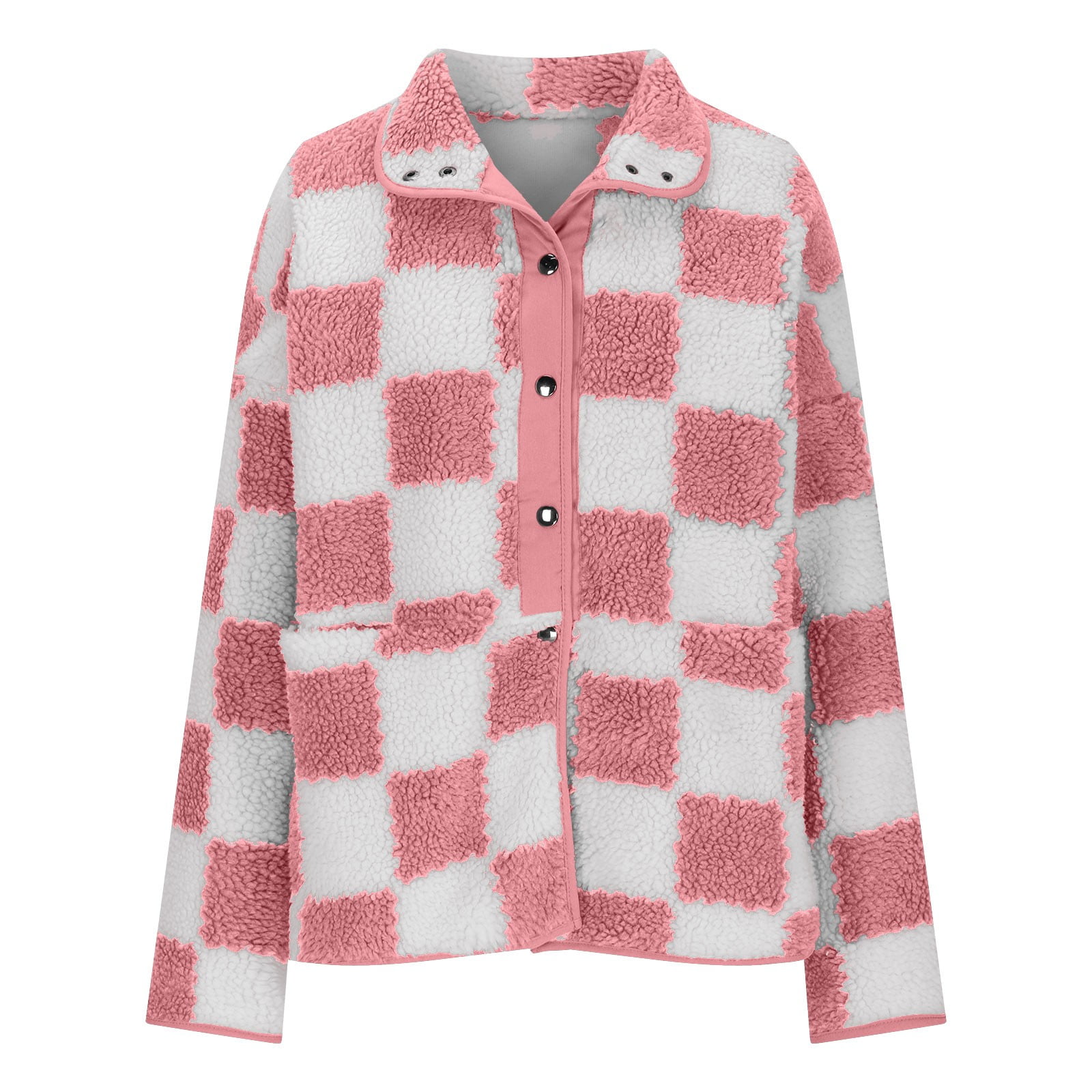 Zpanxa Winter Coats for Women Sherpa Fleece Jacket Faux