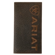 Ariat Bullhide Brown Embroidered Rodeo Wallet A3554302