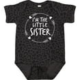 thumbnail image 3 of Inktastic I'm the Little Sister Girls Baby Bodysuit, 3 of 5