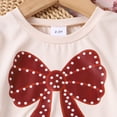 thumbnail image 6 of JUMEYU Kids 2 Piece Short Sleeve and Pants Girls Ribbed Knit 2 Piece Outfit Set, Short Sleeve Top with Wide Leg Pants, Summer Casual Clothing Size 6-7 (Red,6-7 Years), 6 of 9