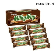 Pack Of 9 MilkyWay Candy Milk Chocolate Bar | 1.84 Oz Per Bar | Buy From GOLDENROW