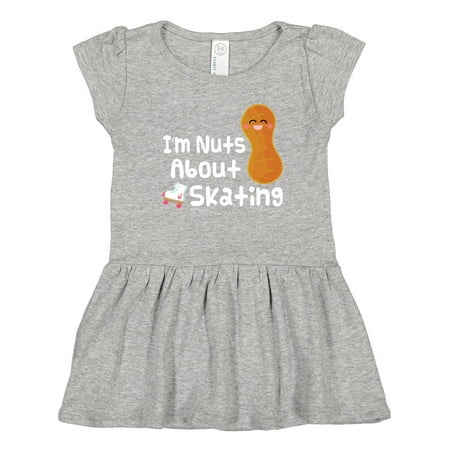 

Inktastic Roller Skating Girls Cute Gift Toddler Girl Dress