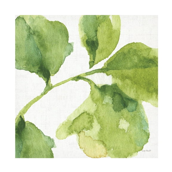 Trademark Fine Art 'Blue and Green Garden VII' Canvas Art by Lisa Audit