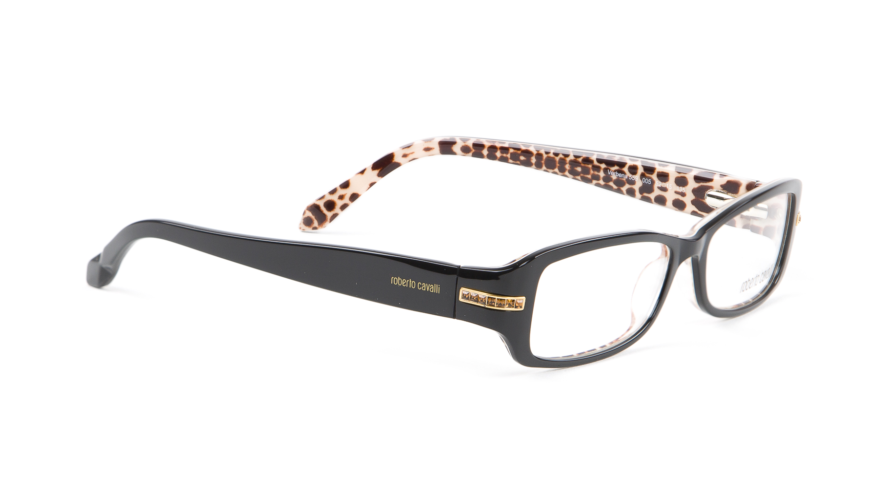 Roberto Cavalli Verbena Eyeglass Frames 52mm Black - image 2 of 3