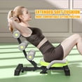 thumbnail image 3 of Gonipol  Ab Workout Equipment, Ab Machine for Home Gym Fitness, Ab Trainer Exercise Equipment for Abdominal Exercise and Strength Training  Adjustable AB Trainer Abdominal Machine for Stomach(Green), 3 of 7
