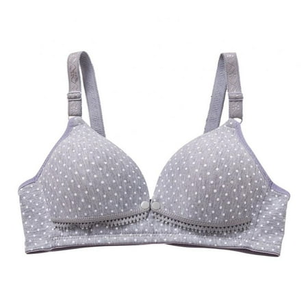 

Anti Droop Gather Front Opening Type Women S Nursing Underwear Wireless