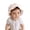 Beige, variant on Xijirk Baby Ruffled Brim Sun Hat Soft Organic Upf 50 Plus with Adjustable Chin Strap Gentle Cozy Headwear for Outdoor Play and Beach Travel,Grey,6 Months-2 Years