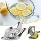 thumbnail image 1 of Exprimidor manual de limón con pinza de acero inoxidable 304 | Exprimidor de naranjas multifunción | Exprimidor de cítricos fácil de limpiar para camarones, salmón, cócteles, té, verduras, pollo y, 1 of 9