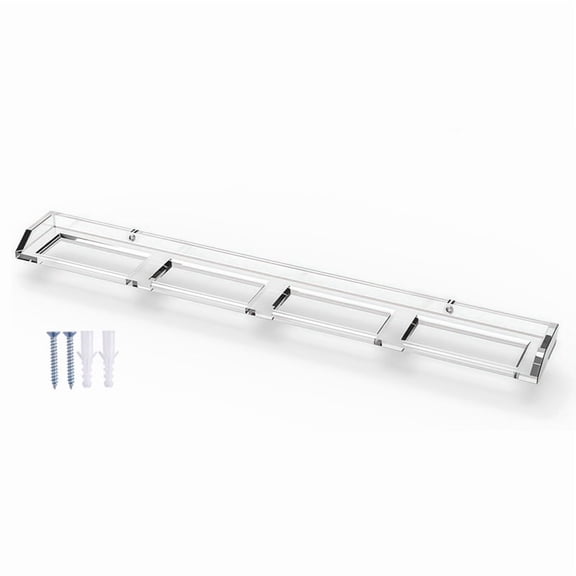 Clear Hockey Pucks Wall Display for 4 Pucks, Acrylic Showcase for Autographed Souvenir