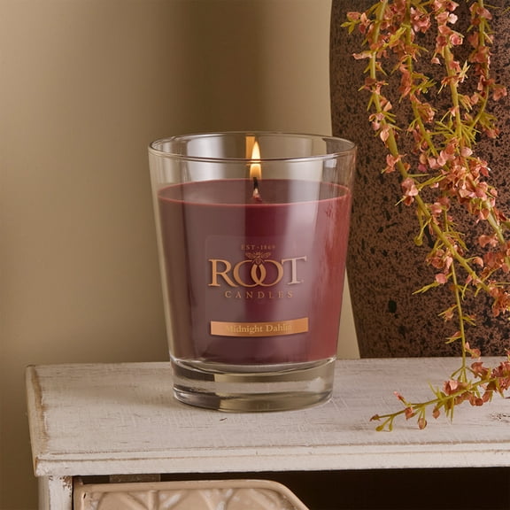 ROOT Candles Large Veriglass – 10.5 oz – Midnight Dahlia