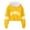 Yellow, variant on BOBOGOJP Girls Fashion Hoodies Kids Cute Striped Long Sleeve Crop Tops Hooded Sweatshirts 5-14 Years (Pink, 3-4 Years)