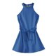 thumbnail image 5 of Teen Girls Dresses Sleeveless Summer Dress with Belt Casual A-Line for Party and Daily Wear ,Sie:140, 5 of 6