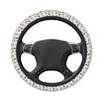 thumbnail image 3 of Fotbe Cute Dinosaur Steering Wheel Cover Universal 15 in Car Accessories for Men Women,Steering Wheel Protector Comfortable Protective Case for SUV Sedan Decor, 3 of 8
