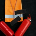 thumbnail image 2 of Mobutofu 2Pcs Fire Extinguisher Mount Holder for Vehicle Black Cloth Adhesive, 2 of 5