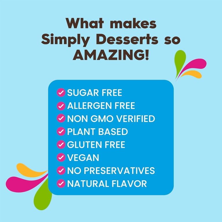 Simply Delish Zero-Sugar Plant-Based Jel, 6-Pack, Unflavored 1.7