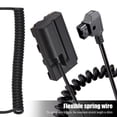thumbnail image 2 of yeacher WY-VL-F D-Tap to NP-F Adapter Battery for LED Lights, Monitors, and Microphones, 7.4V Output, 60cm Cable, Compact Design, 2 of 6