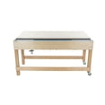 thumbnail image 6 of Sand and Water Activity Table with Drain Faucet, Storage Lid & Locking Casters, Birch Plywood Indoor Sensory Table, 6 of 10