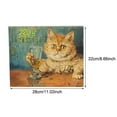 2025 Wall Calendar Drunk Cats Funny Calendar 2025 Gifts for Cats Lovers