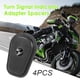 thumbnail image 5 of 4 piezas de espaciadores de adaptador de indicador de señal de giro de motocicleta para Kawasaki Z250 Likrtyny Accesorios para autos y motos, 5 of 9