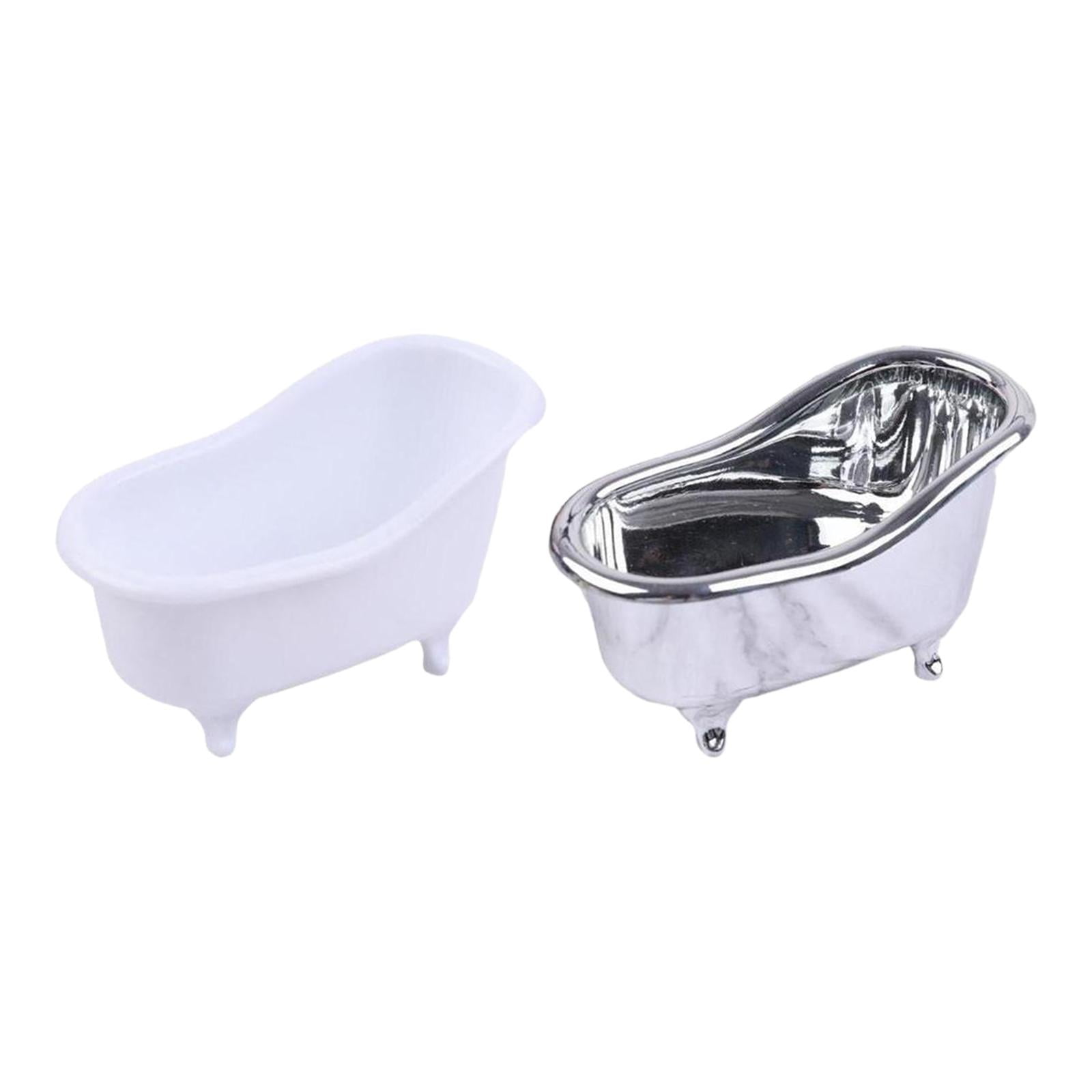 2 X Bathtub Soap Dish Holder for Shower Bathroom - Walmart.com