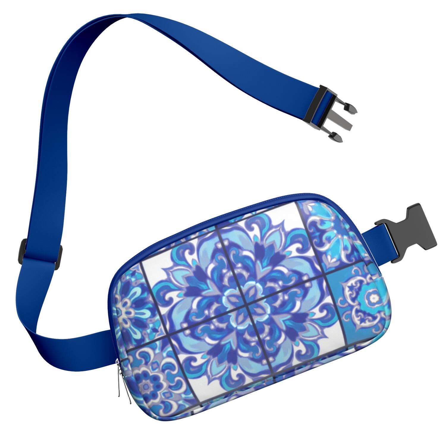 Waist Packs Bag Bohemian Tribal Waist Bag Running Belt Bag for Jogging for Women Casual Waist Packs with Adjustable Strap Waterproof Belt Bag for Daily Leisure Music Festival/Event