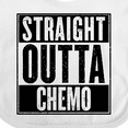thumbnail image 4 of Inktastic Straight Outta Chemo Boys or Girls Baby Bib, 4 of 4
