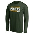 thumbnail image 2 of Men's Green Green Bay Packers Iconic Collection On Side Stripe Long Sleeve T-Shirt, 2 of 3