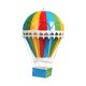 thumbnail image 4 of 2 adornos de globo aerostático con diseño de escena fotográfica para el hogar. Azul y cuatro colores, 4 of 9