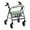 Christmas Trees and Candy Canes, variant on HELLHERO Milky Way Walker Seat Covers Rollator Walker Seat and Backrest Rollbar Covers Set and Seniors Adult Removable and Washable Removable