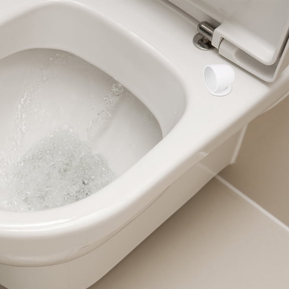 ELAYARD 6Pcs White Toilet Bolt Caps Easy Installation Durable Fits Most Toilet Brands