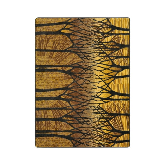 Joy Carpets First Take Woodland Way Goldenrod 7'8" x 10'9"