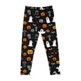 thumbnail image 4 of Pyjama d'Halloween pour Enfants Taille Haute Extensible Collants Doux pour l'École, 4 of 8