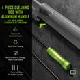 thumbnail image 4 of Breakthrough Clean Technologies® 4-Piece Cleaning Rod w/ Aluminum Handle, 40”L, 4 of 8