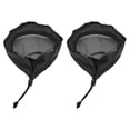 thumbnail image 1 of Duct Filter Vent Cover, 2PCS Multifunctional Waterproof Fine Mesh Design Duct Filter Vent Cover Practical Drawstring Design Plant Grow Tent Vent Mesh Cover, 1 of 7