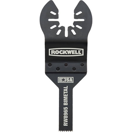 UPC: 0845534015591 | Rockwell 2801231 Bi-Metal Plunge Cut Oscillating Blade  Universal x 2.75 in. x 0.37 in. Dia.