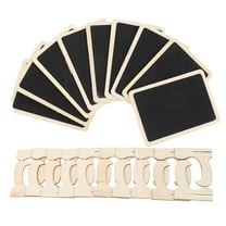 OATIPHO Desktop Display Ornament Erasable Chalkboard Assorted 10Pcs