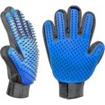 thumbnail image 1 of [upgraded 2-in-1 Blue Pet Grooming Glove, Xqday Dog And Cat Hair Remover Mitt With, 1 of 5