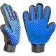 thumbnail image 1 of [upgraded 2-in-1 Blue Pet Grooming Glove, Xqday Dog And Cat Hair Remover Mitt With, 1 of 5