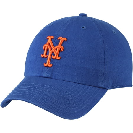 - New York Mets Fan Favorite Primary Logo Clean Up Adjustable Hat - Royal - OSFA