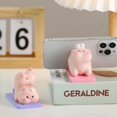 thumbnail image 2 of Support Mignon Cochon Bureau Créatif IPAI Support Décompression Petits Ornements, 2 of 5