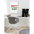 thumbnail image 2 of Awkward Styles Gamer Canvas Wall Art Shhtt, I'm Gaming Home and Office Gamer Decor, 2 of 7