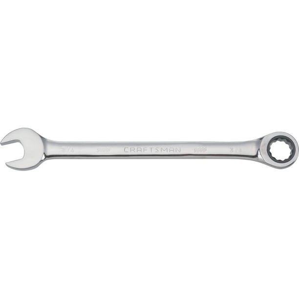 Llave de trinquete CRAFTSMAN SAE de 3/4 pulgadas, 72 dientes y 12 puntos